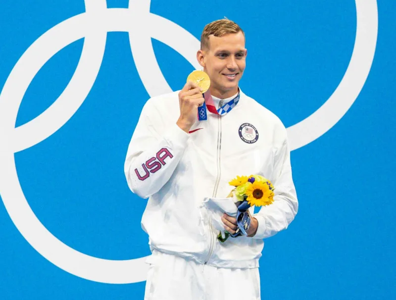 Caeleb Dressel giành 5 HCV và tỏa sáng rực rỡ tại Olympic Tokyo.