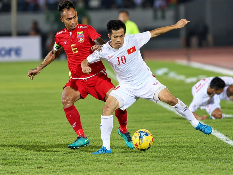 Văn Quyết mang áo số 10 trong hành trình vô địch AFF Cup 2018.